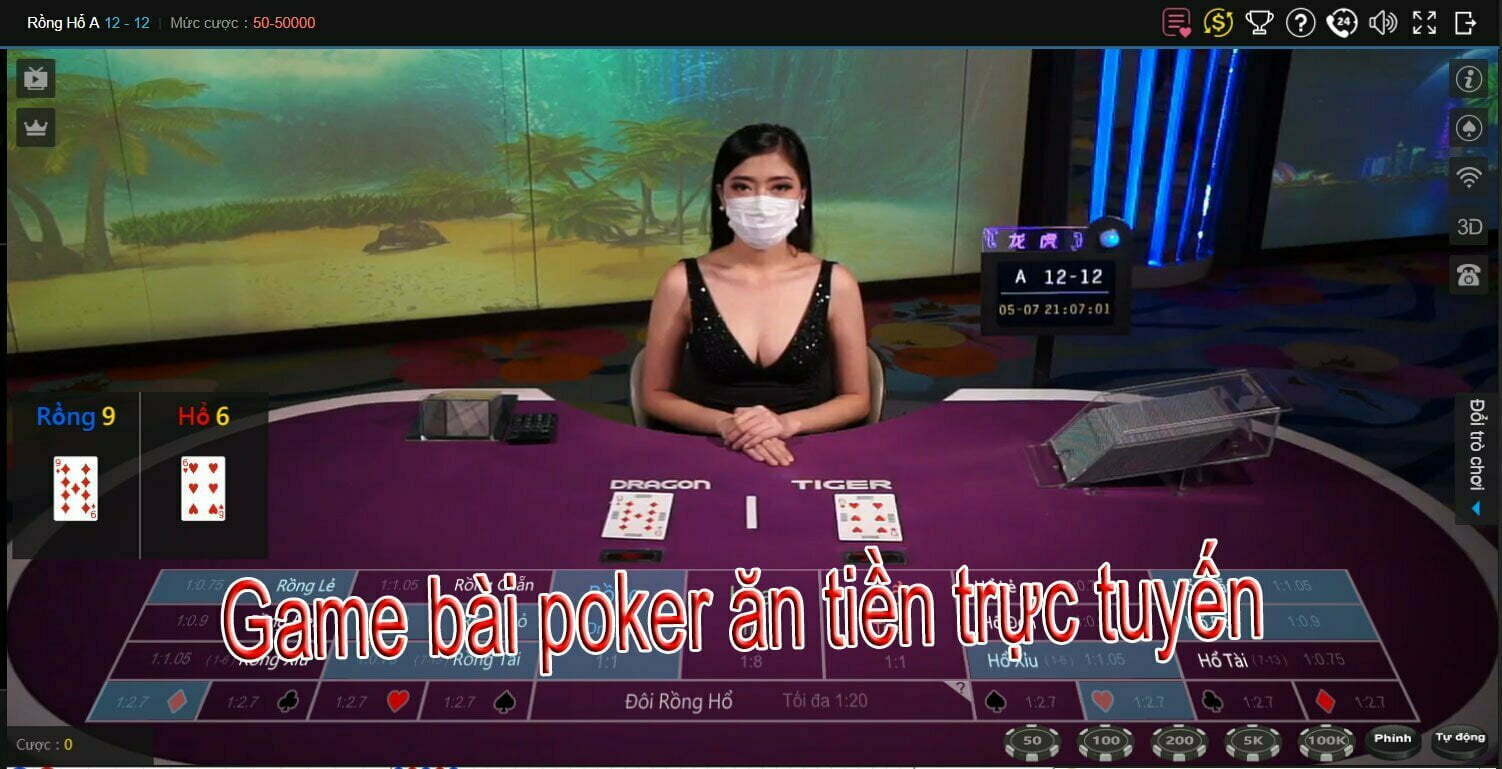 Game bài poker ăn tiền trực tuyến tại Kubet