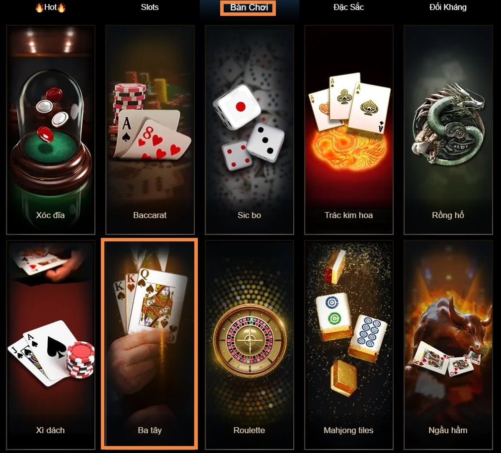 JC casino game bài ba tây online