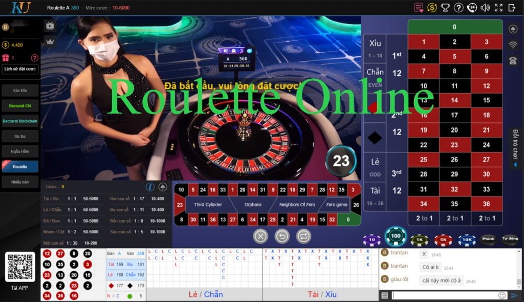 roulette online