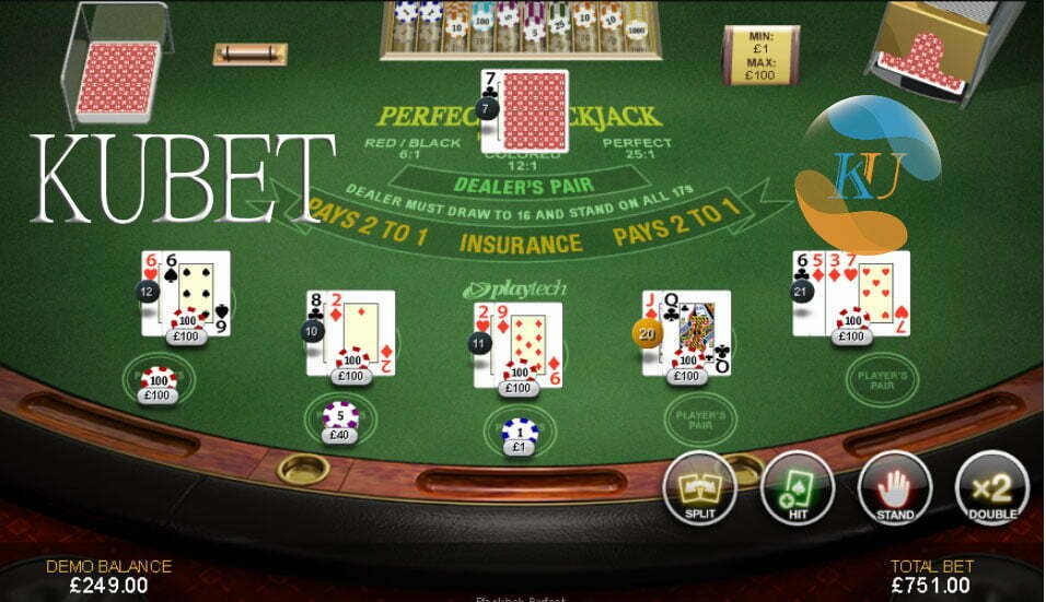 Blackjack online Kubet