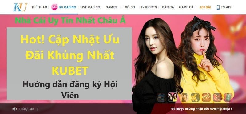 đăng ký tài khoản kubet