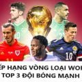VÒNG LOẠI WC 2022 - TOP 3 ĐỘI BÓNG MẠNH NHẤT