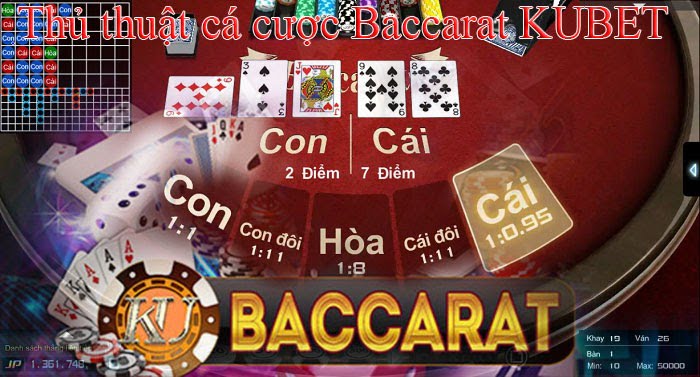 Mẹo đặt cược chơi bài Baccarat cách vào tiền cược