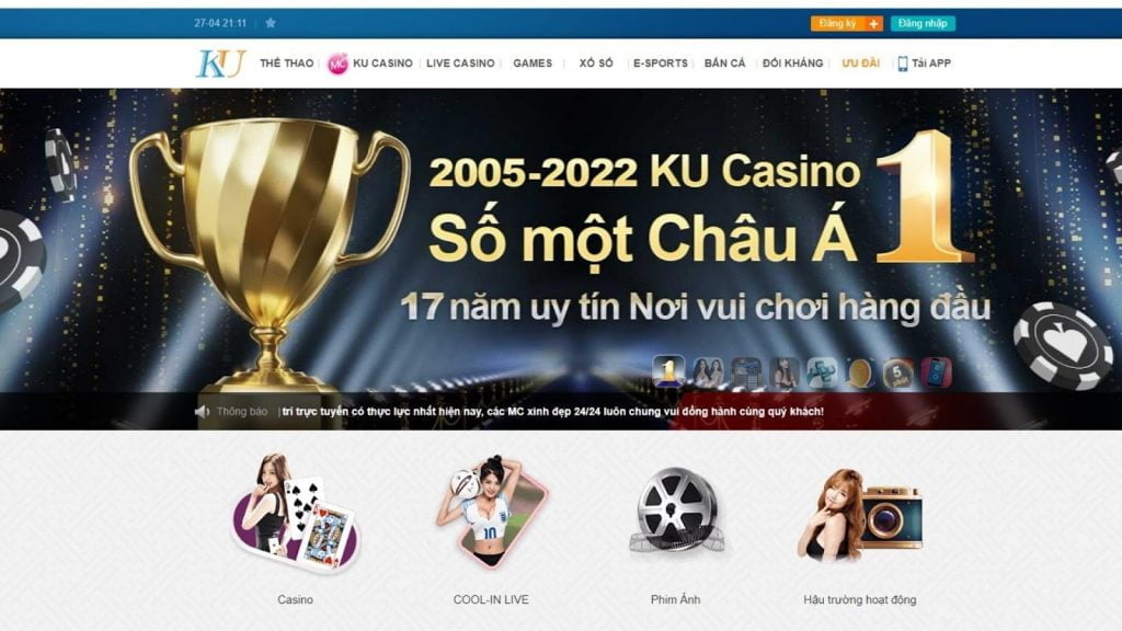 Casino để chơi baccarat và nhận tiền chơi thử!