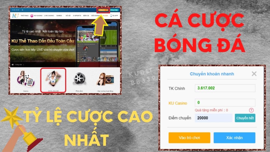 cá cược bóng đá