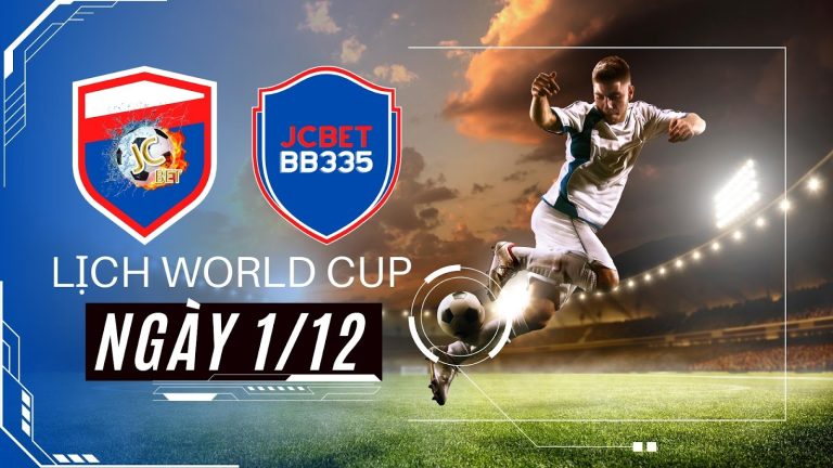 Lịch thi đấu bóng đá hôm nay World Cup 2022 ngày 1/12/2022