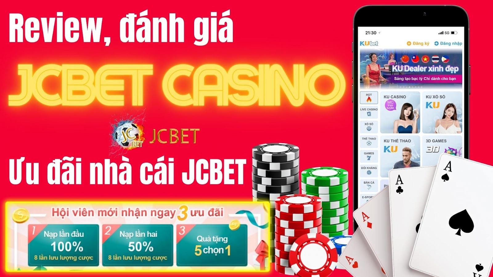 Đánh giá JCBET casino
