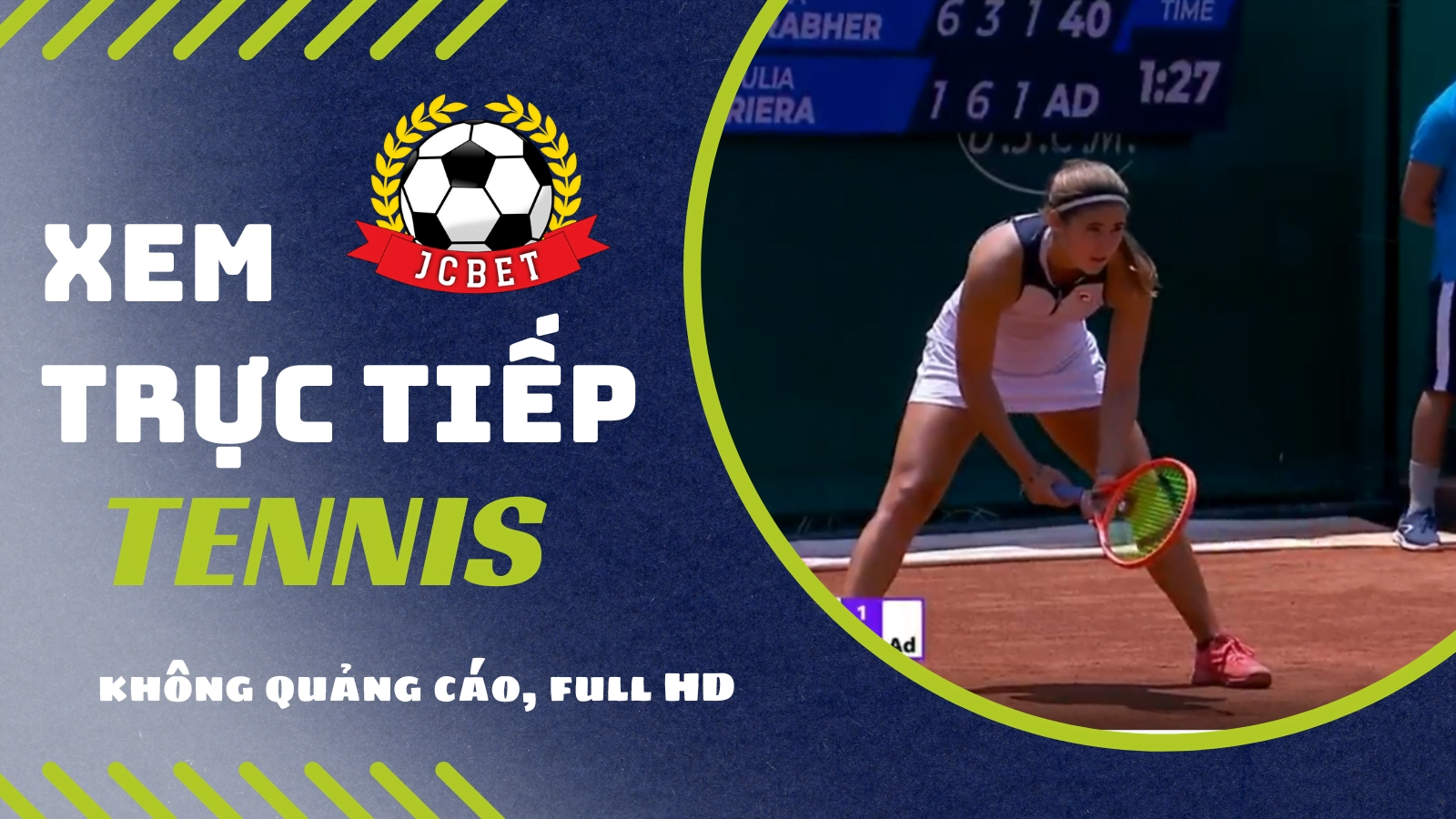 trực tiếp tennis pháp