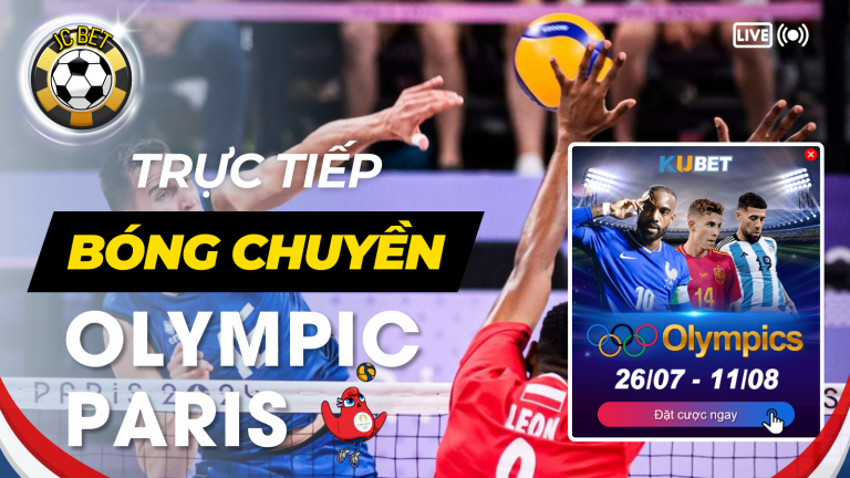 LINK XEM TRỰC TIẾP BÓNG CHUYỀN OLYMPIC HÔM NAY